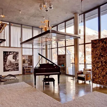 アパート Julen Loftus Chic Mountain Sanctuary With Panoramic Views *