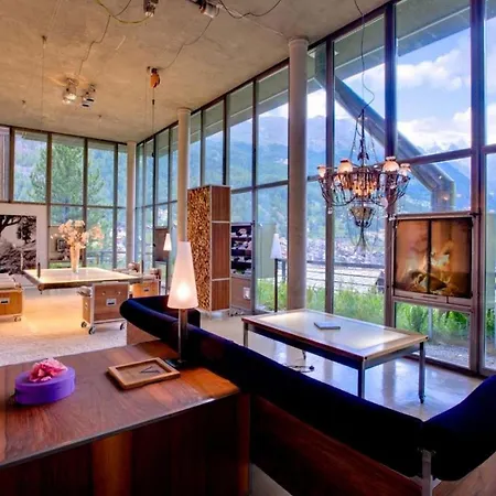 Lejlighed Julen Loftus Chic Mountain Sanctuary With Panoramic Views Zermatt